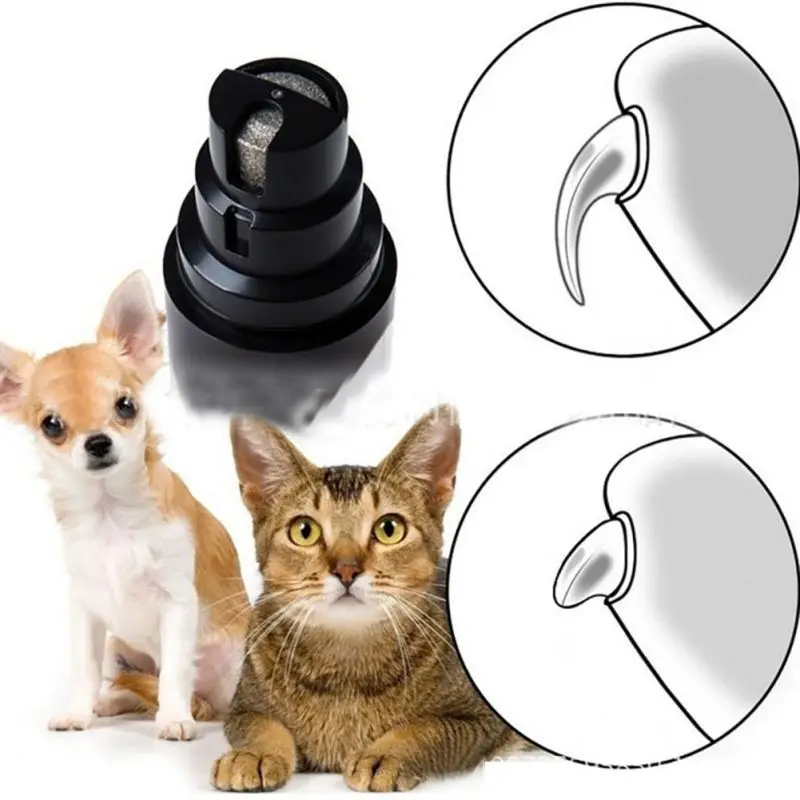 Pet Dog Electric Nail Electric Pet Nail Grinder Head Professional FAile Auto Paws Grinder Clipper Cat Grooming Tools Accessories