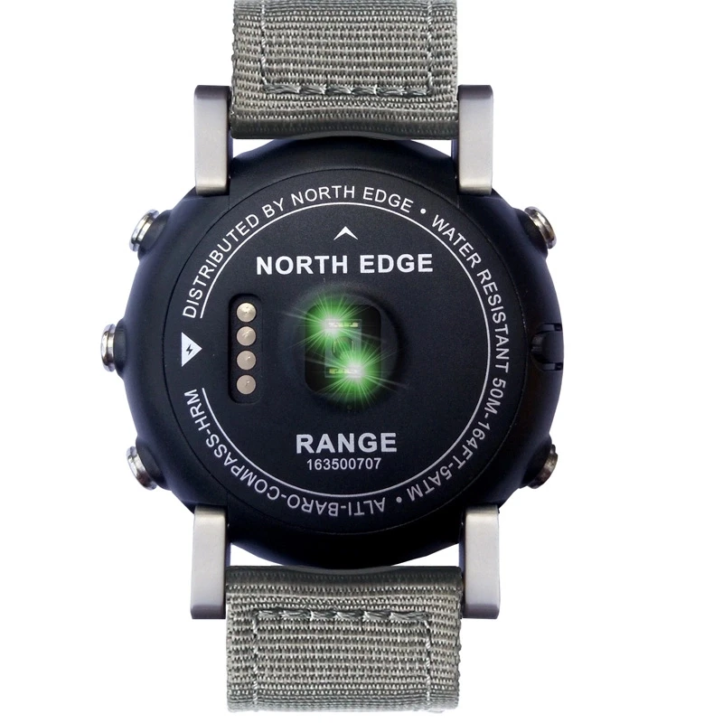 Цифровые часы NORTHEDGE для мужчин, спортивные часы, GPS, барометр, термометр, компас, пульсометр, часы для погружения, походов Цифровые часы NORTHEDGE для мужчин, спортивные часы, GPS, барометр, термометр, компас, пульсометр, часы для погружения, походов