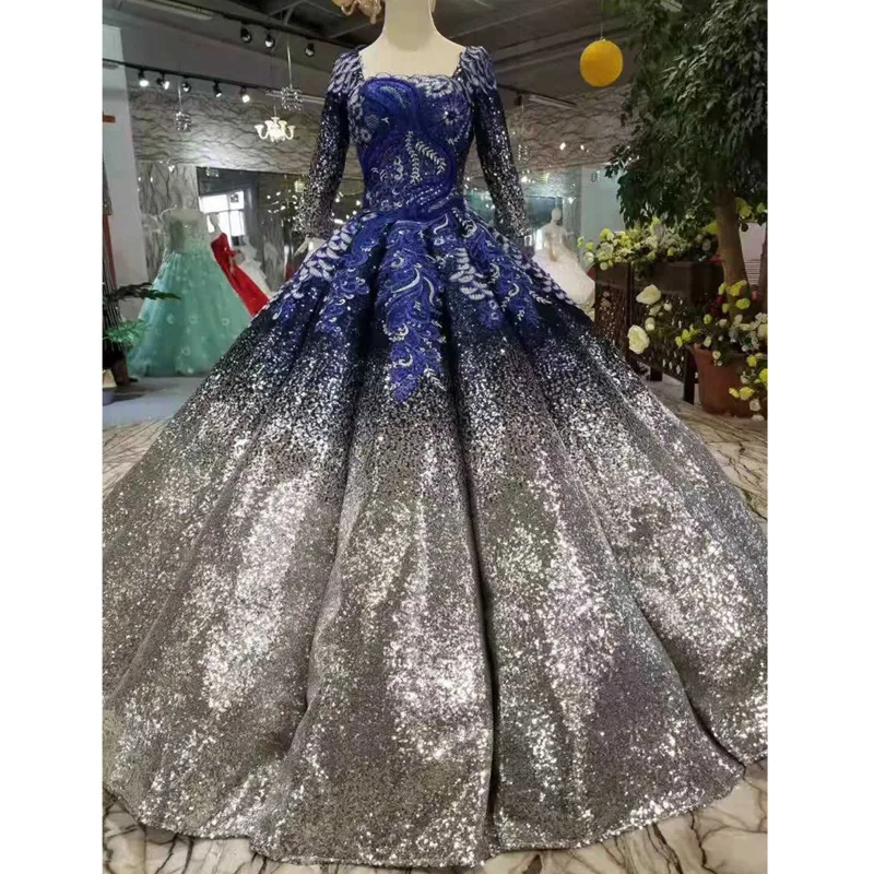 #^Special Price Bgw 21529ht Shiny Vrouwen Gelegenheid Jurk Vierkante Hals Lange Mouwen Sparkly Party Jurk Curve Vorm Floor Lengte Avondjurk Dames #^Special Price Bgw 21529ht Shiny Vrouwen Gelegenheid Jurk Vierkante Hals Lange Mouwen Sparkly Party Jurk Curve Vorm Floor Lengte Avondjurk Dames