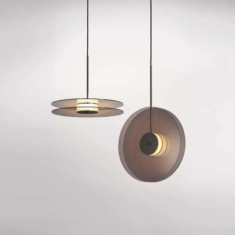 

Modern Led Round Glass Ball Pendant Lights Iron E14 Pendant Lamps Hanging Light Fixture For Living Room Bedroom Dining Room