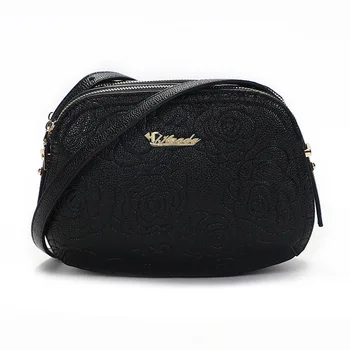 

Famous design Women handbag genuine Leather bag female European and American Floral style ladies messenger bag shoulder bag