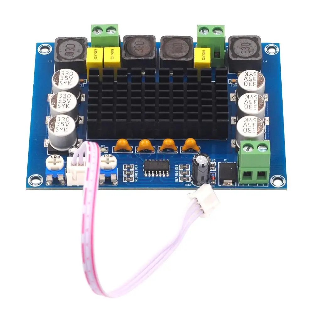 

Xh-M543 High Power Digital Power Amplifier Board Tpa3116D2 Audio Amplifier Module Dual Channel 2*120W