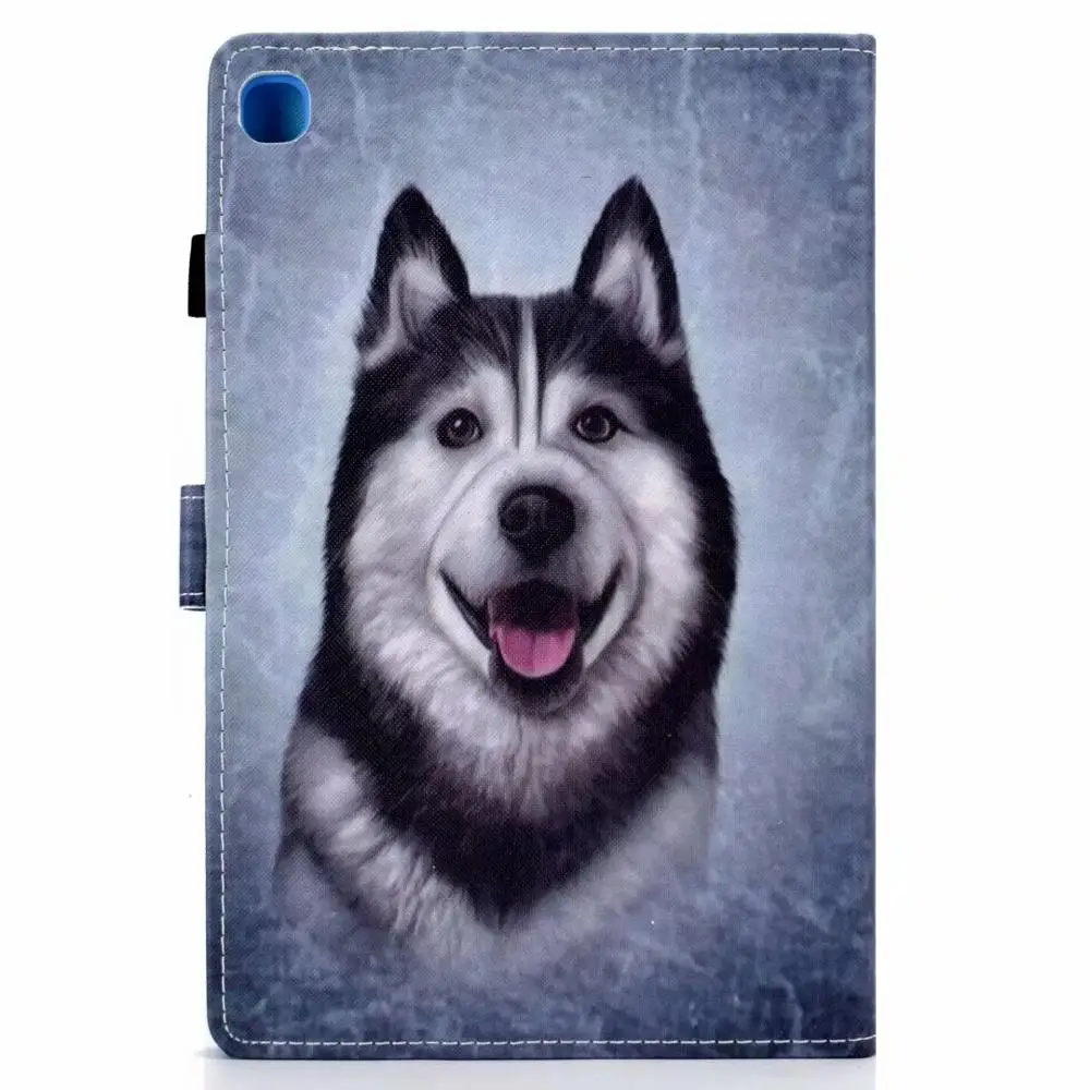 Чехол для планшета с принтом Funda для Galaxy Tab A 10,1 SM-T510 SM-T515 Smart Cover для samsung Tab A 10,1 PU кожаный чехол+ ручка