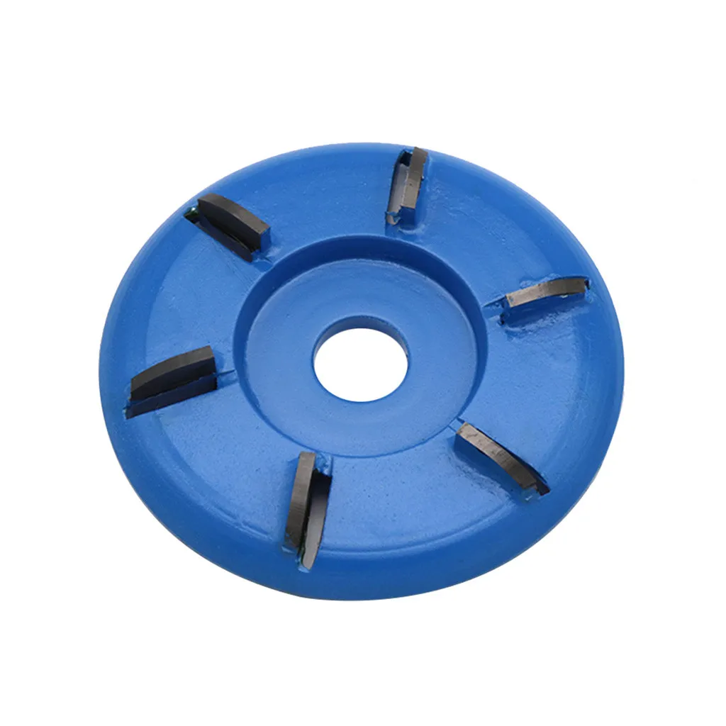 90mm Power Wood Carving Disc for 22mm Angle Grinder Milling Cutter Tea Tray Blade Six-tooth Woodworking Turbo Disc Grinder #25