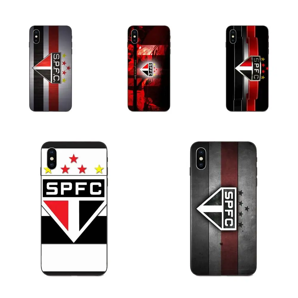 Роскошные ФК Сан Паулу Spfc для Xiaomi Redmi Note 3 3S 4 4A 4X5 5A 6 6A 7 7A K20 Plus Pro S2 Y2 Y3|Чехлы-накладки|