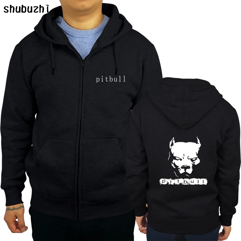 

New PITBULL American Pit Bull Spiked Dog Collar Mens hoodie Gift Print hoodie Hip Hop sweatshirt hooded sbz4479