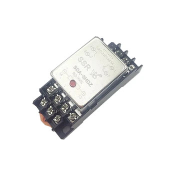 

Small miniature one normally opened one normally closed 3A AC 220V DC 3V 6V 9V 12V 14V 24V solid state relay SDA-3HDZ socket