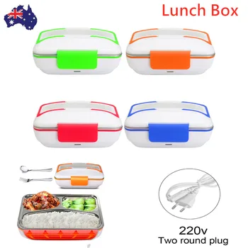 

220v/12V/110V Lunch Box Food Container Portable Electric Heating Food Warmer Heater Rice Container Dinnerware Sets For Home