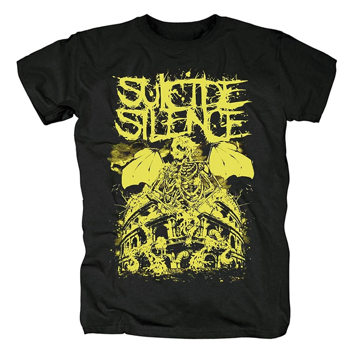 Для мужчин Детская футболка с коротким рукавом Suicide Silence &quotРок женщин футболки в