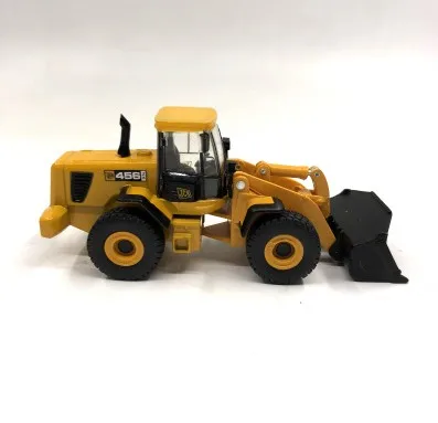 Специальный Литой Сплав 1: 87 Jcb3cx-4 t экскаватор-погрузчик сплав инженерный автомобиль салон девушка Тип детские игрушки - Цвет: Зеленый