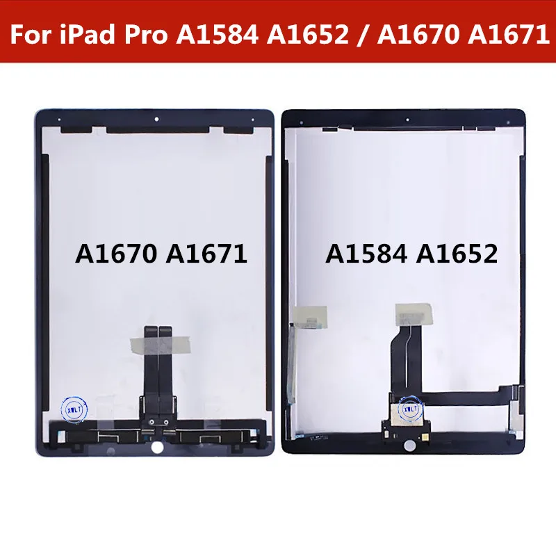 Для iPad Pro 12," A1584 A1652 A1670 A1671 ЖК-дисплей+ сенсорный экран в сборе с платой для iPad Pro A1584 A1652 A1670 A1671