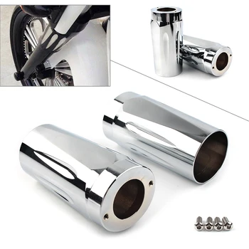 

Motorcycle CNC Fork Boot Slider Cover for Harley Touring FLTR 1986-2003 2004 2005 2006 2007 2008 2009 2010 2011 2012 2013 Chrome