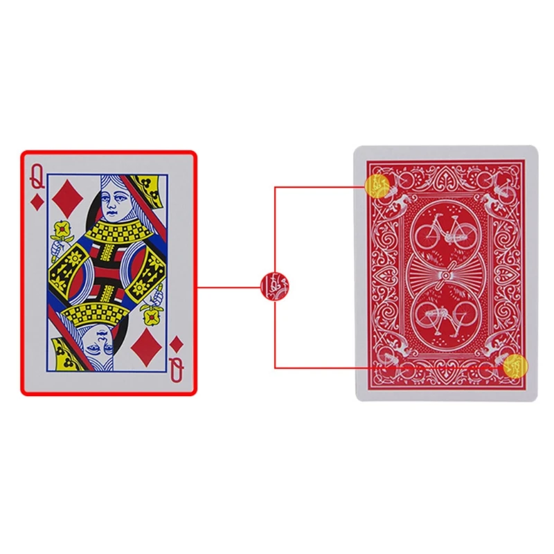 New Secret Marked Stripper Deck Playing Cards Poker Cards Magic Toys Magic Trick 