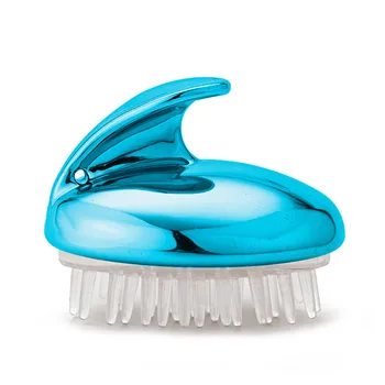 

2Colors Silicone Scalp Shampoo Massage Brush Washing Comb Bath Shower Head Hair Mini Head Meridian Massage Brush