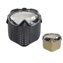 Тактическая Маска, защита всего лица, защита от тумана