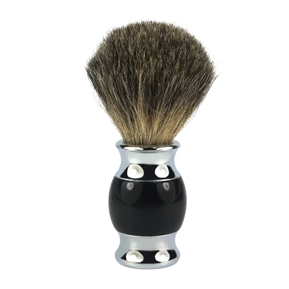 Men Shaving Set Home With Stand Beard Brush Safety Trimmer Zinc Alloy Double Sided Vintage Manual Washable Travel Razor Portable