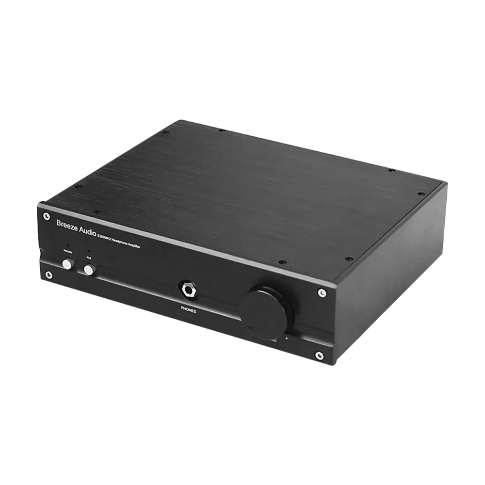 BRZHIFI E300MK2 Hifi Headphone Amplifier Audio Balance Stereo Earphone Home Amplifier XLR RCA Input With ALPS27 Potentiometer