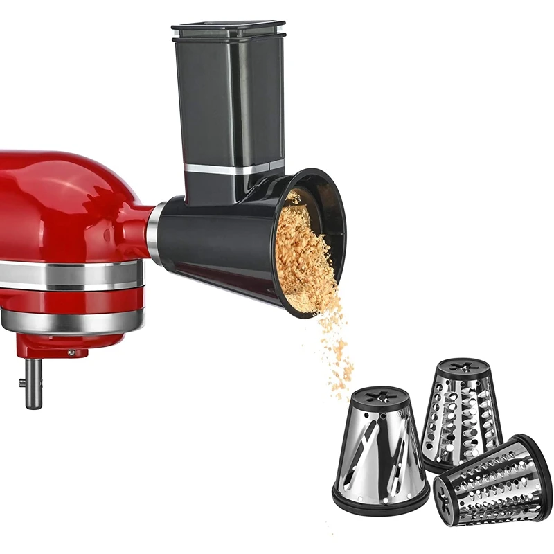 Slicer/Shredder Attachments For Kitchenaid Stand Mixer Cheese Grater