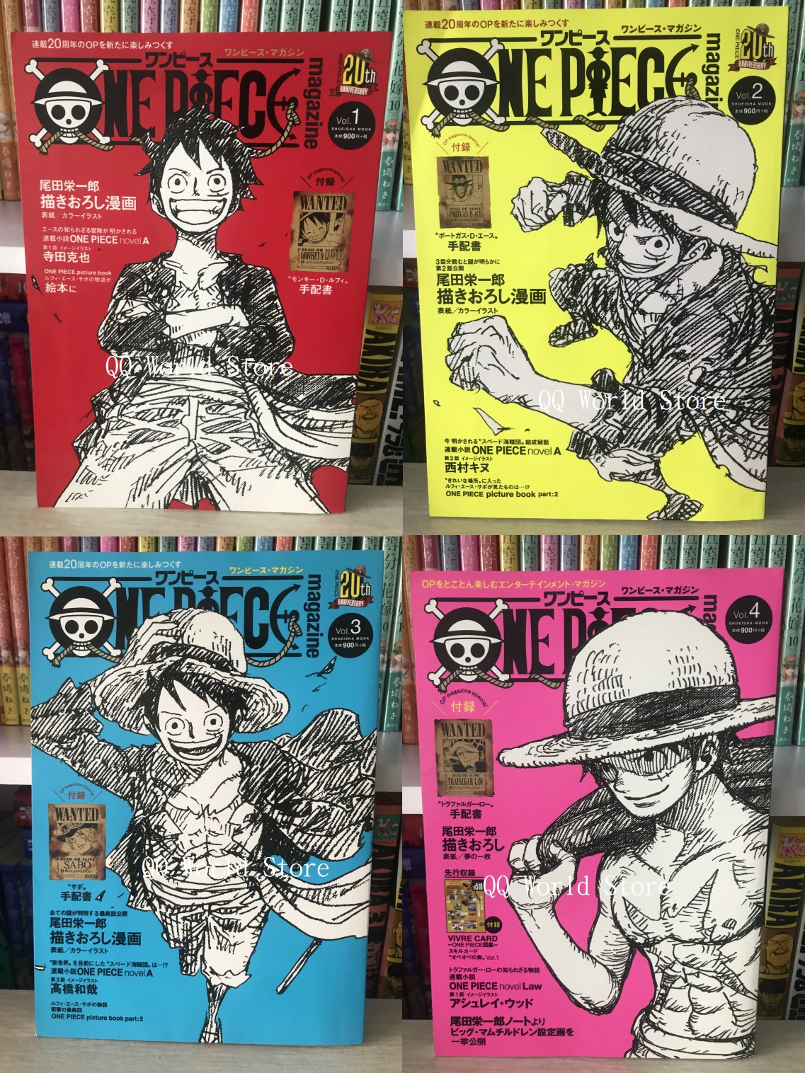 Booking Send Out After About 60 Days 1 Book One Piece Magazine Adult Manga Magazine Japanese Book Volume 1 To 4 For Select Literature Fiction Aliexpress