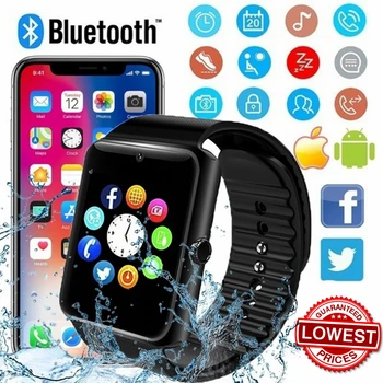 

Smart Watchs GT08 Bluetooth Call Reminder Smartwatches Wristband Support SIM/TF Card Best Quality For Android IOS Xiaomi Huawei