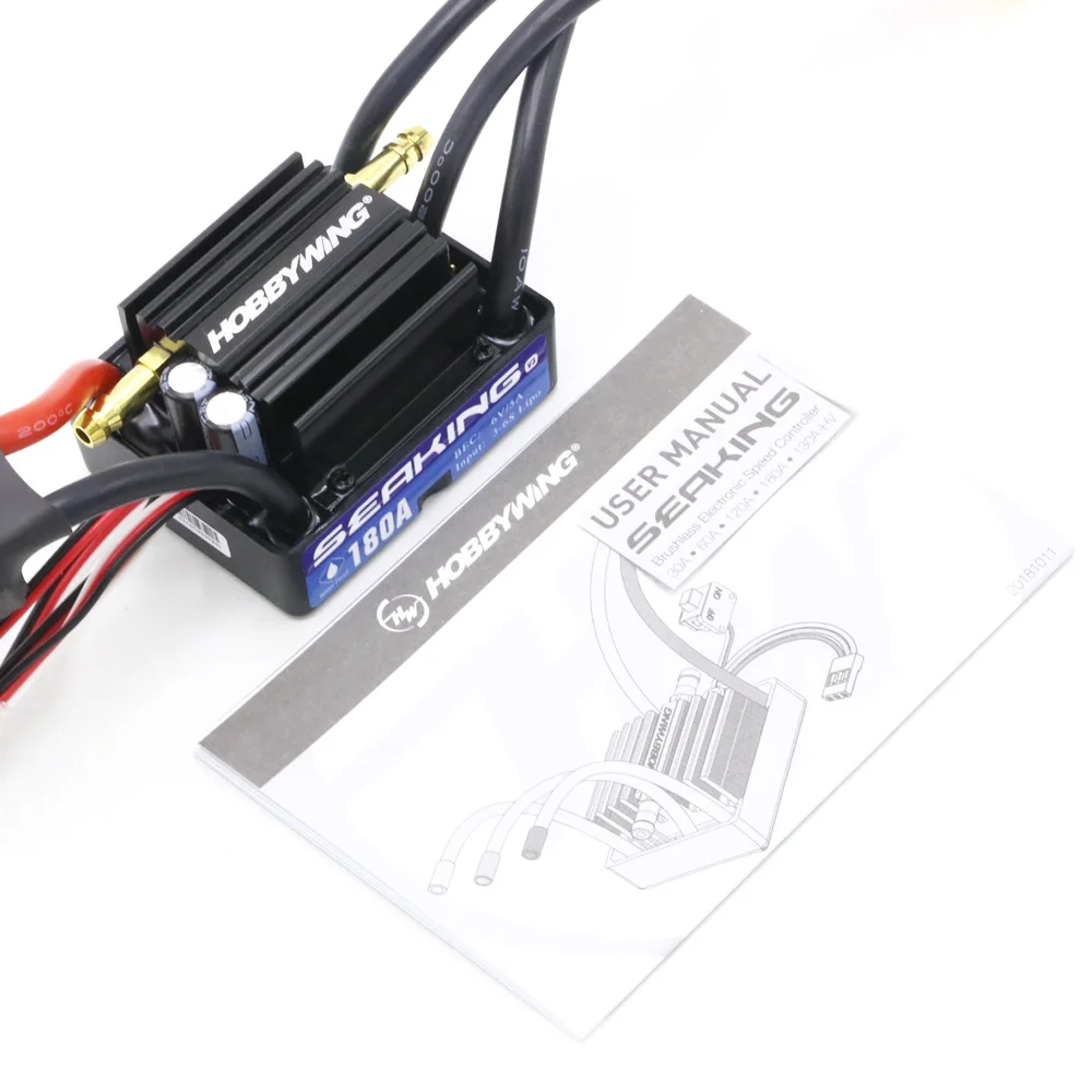 HobbyWing SeaKing V3 180A BL Мотор ESC 6V/5A BEC для RC R/c гоночной лодки|motor esc|bl motoresc motor |
