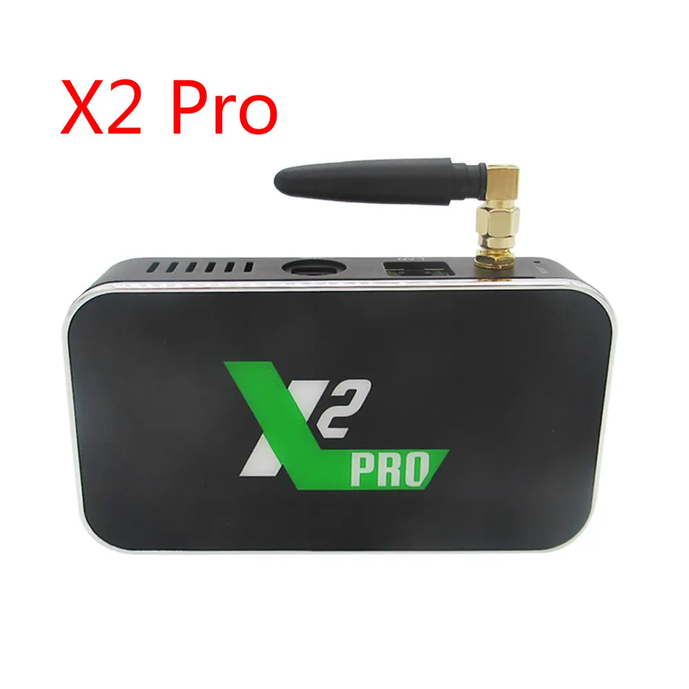 

X2 Pro TV Box 4GB RAM DDR4 32GB Smart Amlogic S905 Android 9.0 X2 Cube 2GB 16GB Set Top Box 2.4G/5G WiFi 1000M 4K Media Player