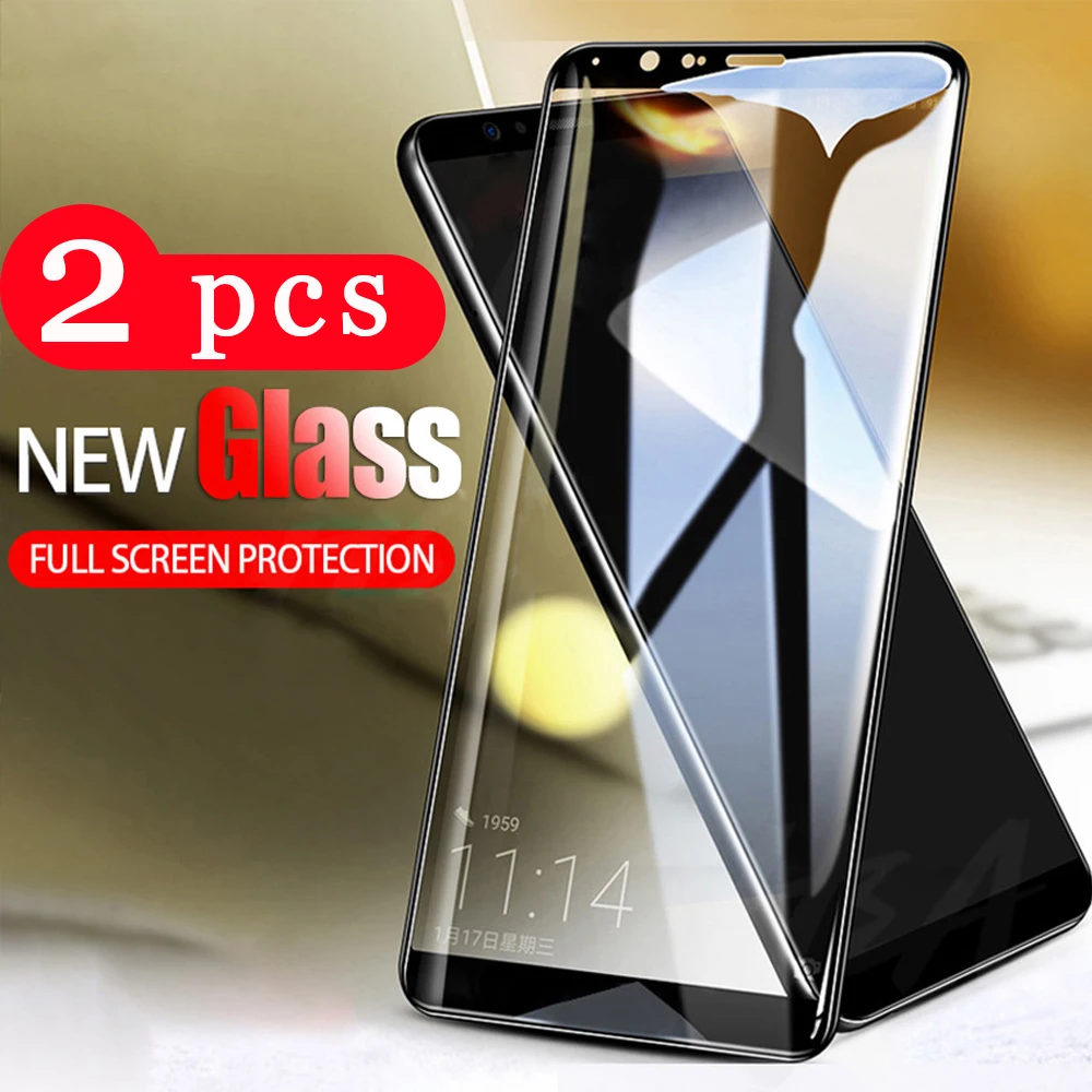

2Pcs tempered glass for xiaomi redmi note 8 pro 8A phone screen protector 7A note 7 pro smartphone no the glass protective film