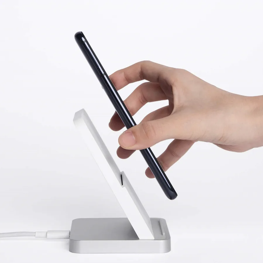 Новинка 2020 беспроводное зарядное устройство Xiaomi 55 Вт Максимальная вертикальная