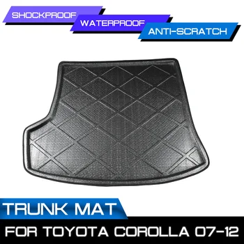 

Car Rear Trunk Boot Mat Waterproof Floor Mats Carpet Anti Mud Tray Cargo Liner For Toyota Corolla 2007 2008 2009 2010 2011 2012