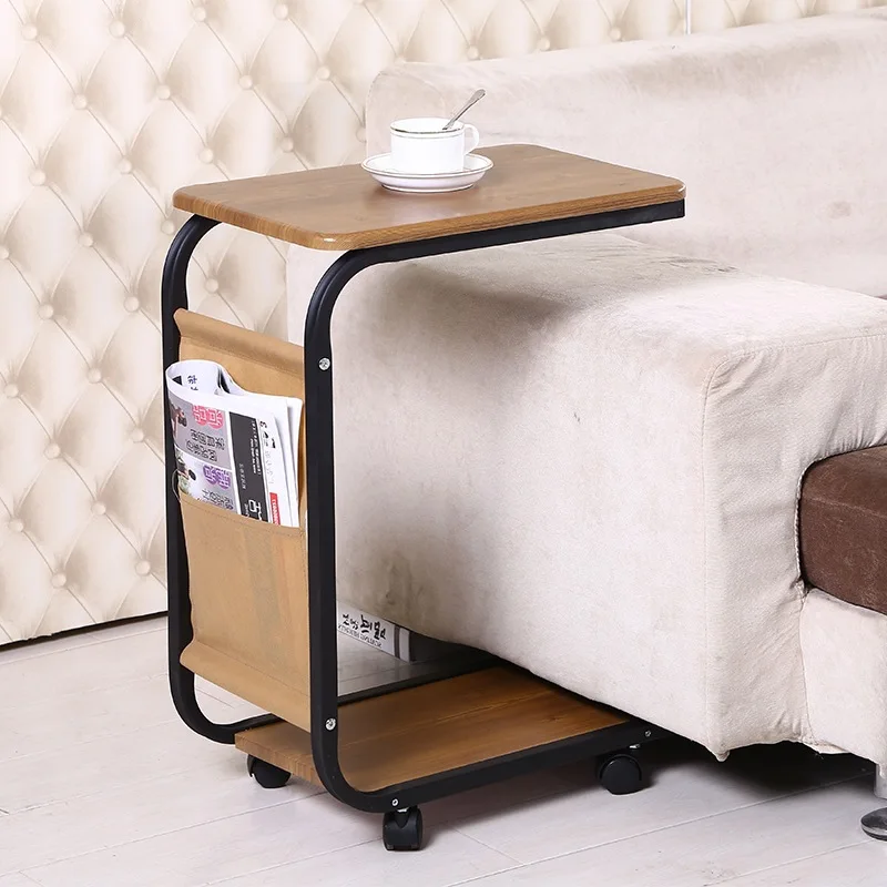 

Side Table China Mobile Sofa Edge Living Room Cabinet Small Table Northern European-Style Coffee Table Small Coffee Table Square