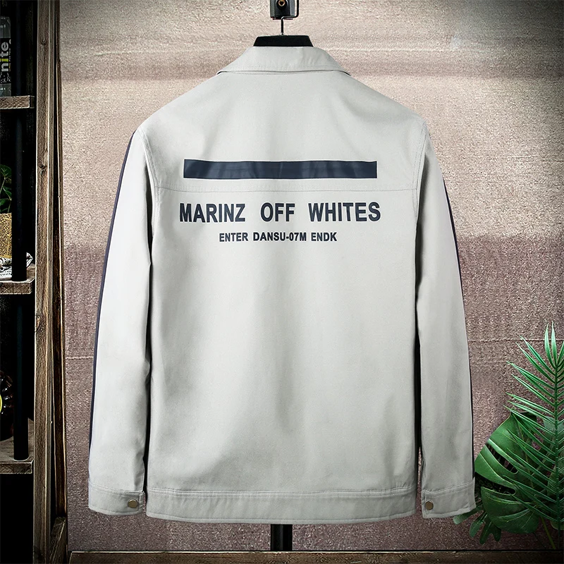 Buy Casual Jacket Men Autumn Spring Windbreaker Casual Printed Bomber Jackets Male Outwear Zipper Coat Streetwear Male Outwear,ZA335