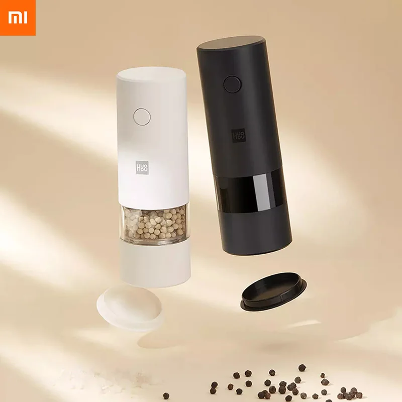 Регулируемая электрическая мельница Xiaomi Huohou 5 в 1 измельчитель для специй и | Смарт-гаджеты -1005001689692026