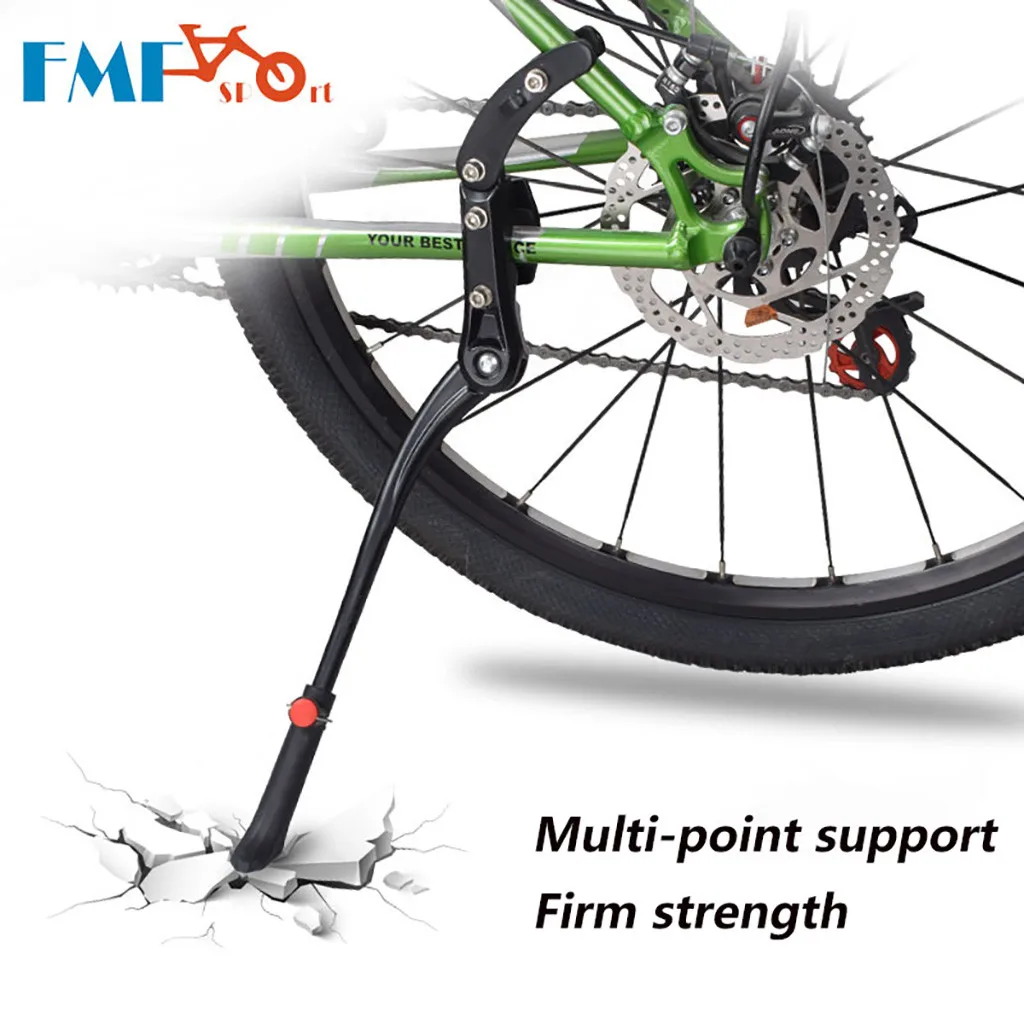 Mtb дорожный велосипед Kick Stand велосипед kickstand Регулируемая парковочная стойка 29 26 велосипедный цикл опорная сторона задняя Скоба держатель велосипеда# N