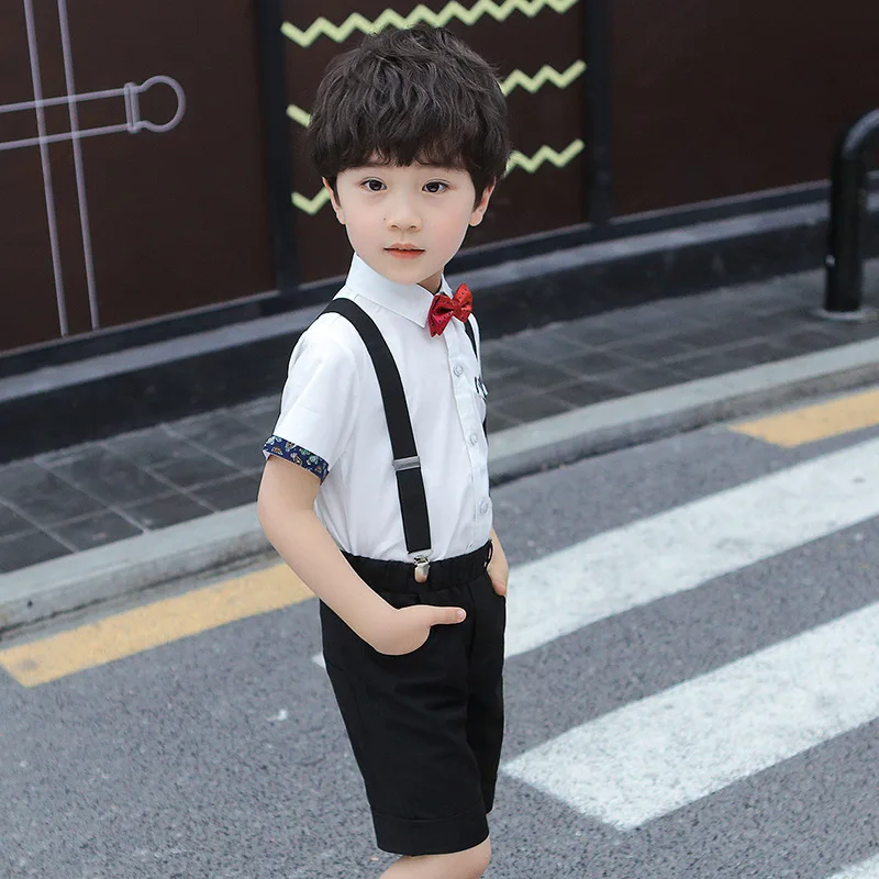 Детская одежда для выступлений; штаны на подтяжках; платья для невесты; для маленьких мальчиков; для студентов; хор Киндер
