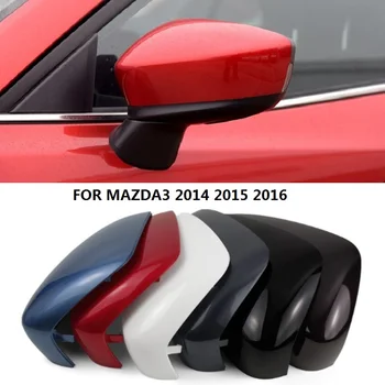 

Rear View Rearview Side Mirror Cover Trim Mirror Housing Shell For MAZDA 3 2014 2015 2016 AP