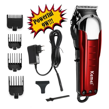 

100-240V kemei professional hair clipper electric hair trimmer powerful hair shaving machine hair cutting beard electric razor 5