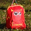 Head Tennis Bag Children Backpack Tennis Backpack Kids Small Backpack Cartoon Head Tennis Racket Bag For 1-2 Tennis Racket Pack 3