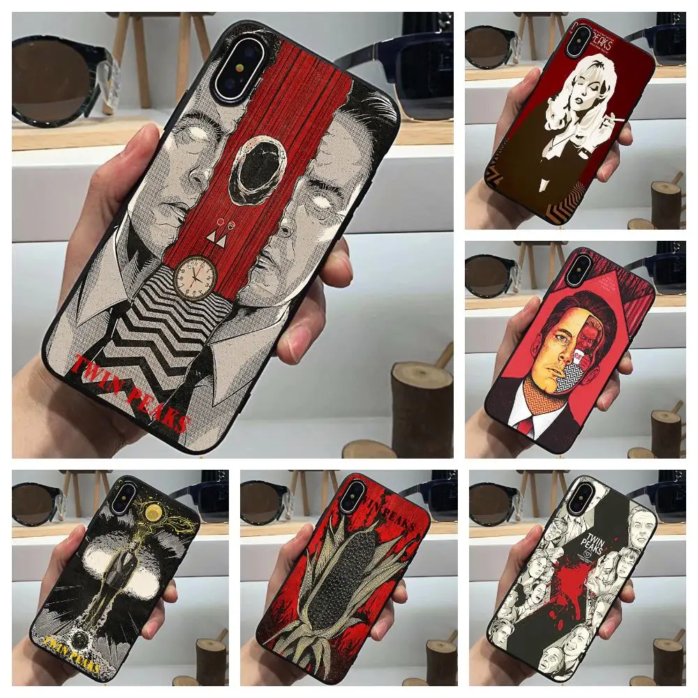Классический силиконовый черный чехол для телефона с американским ТВ ТПУ iphone 11pro