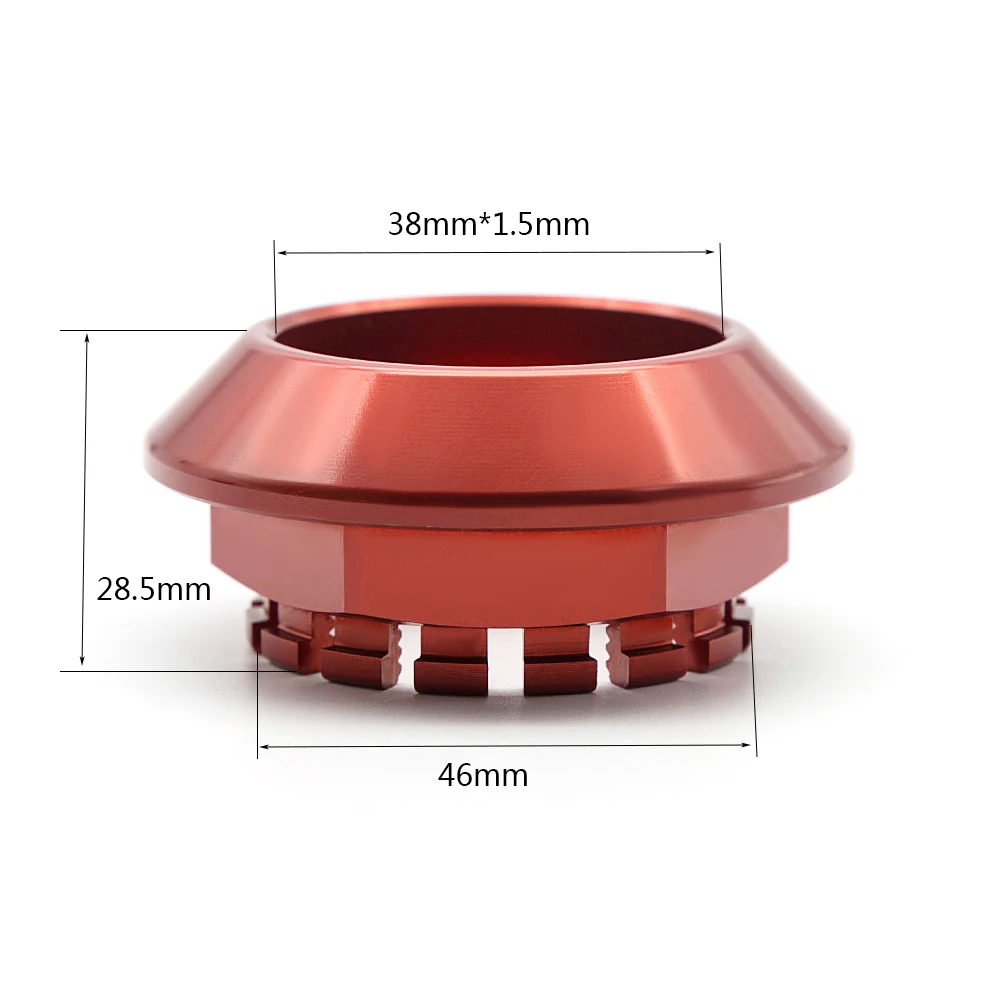 48Mm 38Mm CNC Mur Poros Roda Belakang 
