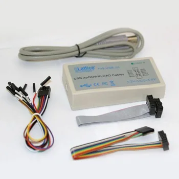 

IspDownload Cable USB Blaster Programmer Lattice CPLD HW-USBN-2 1.2V-5V