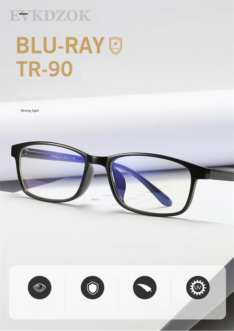 2019 новые модные дизайнерские очки компьютерные анти-голубые лучи женские прозрачные линзы прозрачные оптические очки plastic1822