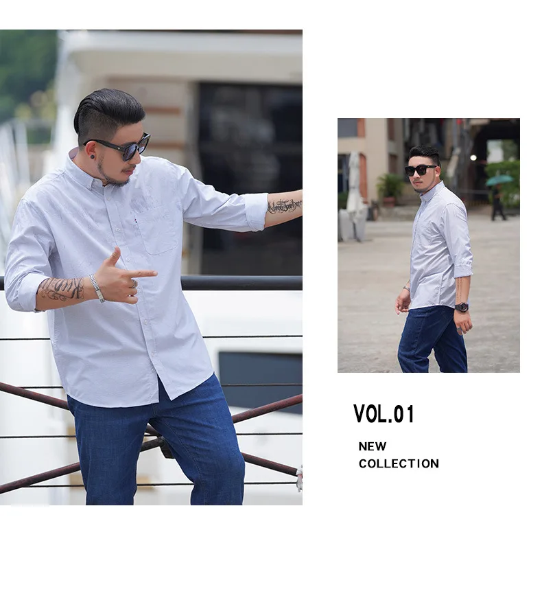 GXXH очень большой свободный крой мужские 9XL 10XL с длинный рукавом, Мужской рубашка толстяк 6XL 7XL 8XL плюс Размеры рубашки больших Для мужчин 175 кг, размер изделия