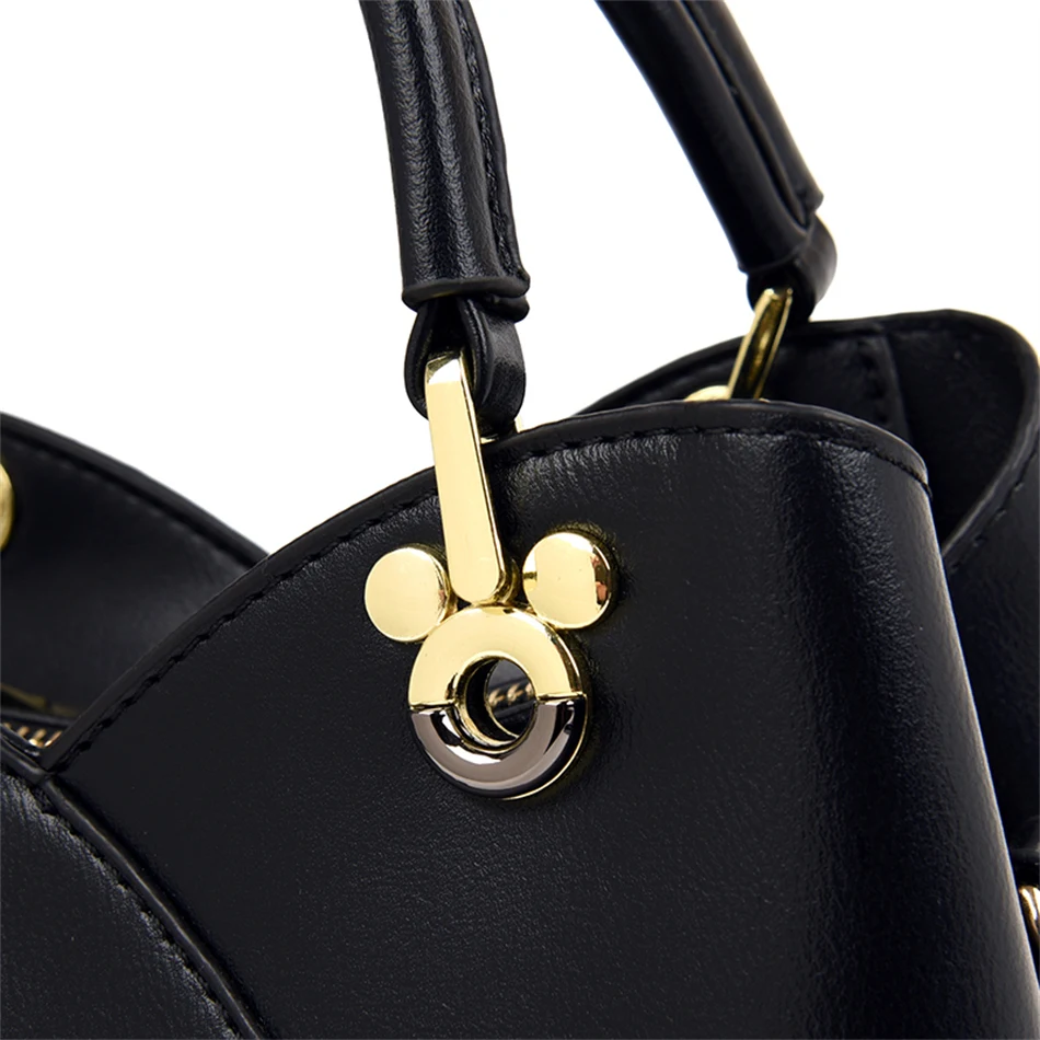 2022 Brand Luxury Handbag Women's Stitching Designer Shoulder Crossbody Bag Soft Leather Ladies Messenger Casual Tote Sac A Main