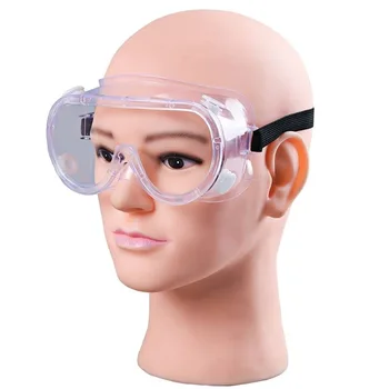 

Dust-Proof Goggles Cross-Border Transparent Four-Hole Goggles Anti-Foam Seal Labor Protection Protective Glasses
