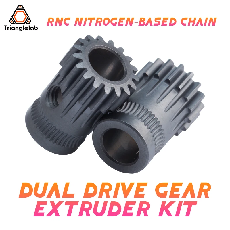 RS Trianglelab RNC Dual Drive Gear Extruder For DDB V2.0 DDB V2.1 Sherpa mini Extruder Prusa 3d Printer