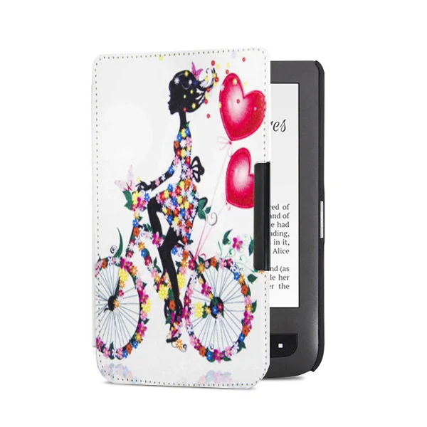 PB624 SY QCNH Высокое качество кожаный чехол для Pocketbook basic touch lux 2 614/624/626/640 touch lux 3 pocketbook электронная читалка чехол - Цвет: PB624 SY QCNH