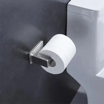 

304 Stainless Steel Kitchen Tissue Hanging Bathroom Toilet Roll Paper Organizer Towel Rack For Home Bathroom