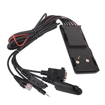 

ABKT-Universal Rib-Less 5 in 1 Programming Cable Hkn9857 for Walkie Talkie Motorola Gm300 Gp328 Gp340 Gp3688 Gp88 Cp140 Two Way