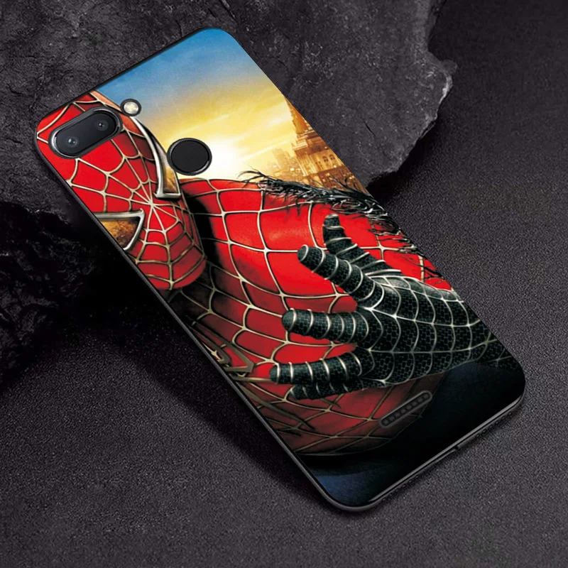 TPUBLK627 Чехол для Xiaomi Redmi 6A, чехол для Redmi 7A, 8A, 5A, 5, 6, 7, Marvel Comics, Черная задняя крышка из ТПУ на Note 8 Pro, Note 7, 6 Pro, чехлы для телефонов - Цвет: TPUBLK627