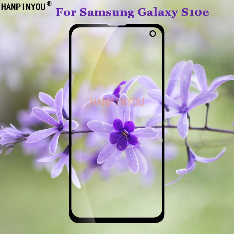 3 шт Для Samsung Galaxy S10e G970 5 8 &quotПолное покрытие закаленное стекло 9H 2.5D Премиум